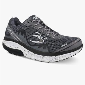 Gravity Defyer women’s grey mighty walk, walking shoes, size 8
